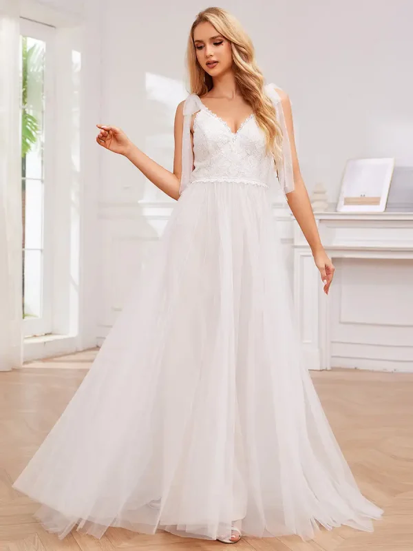Robe En Tulle Longue