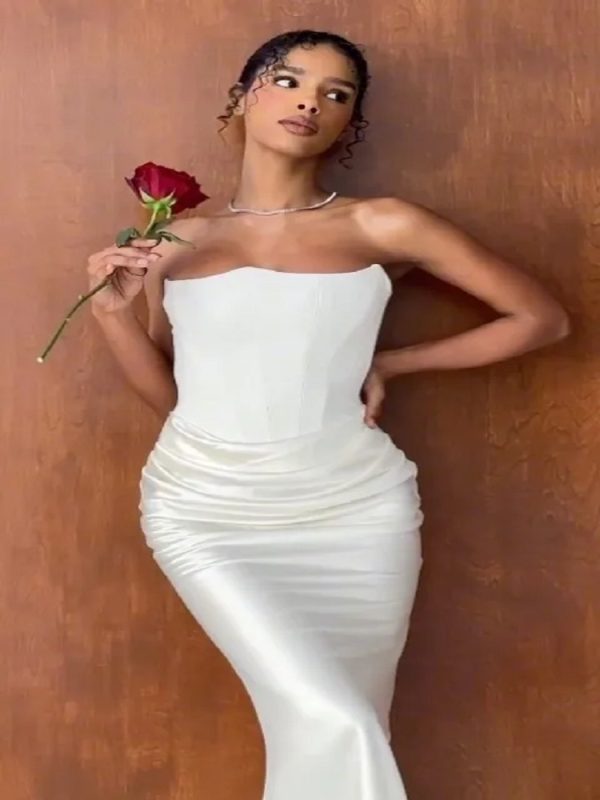 Robe Longue Plissée