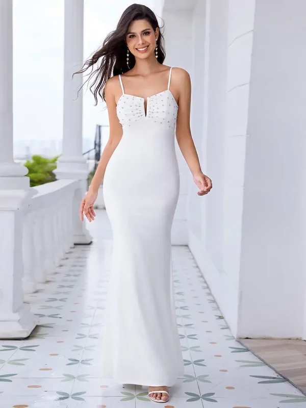Robe Longue Blanche Femme