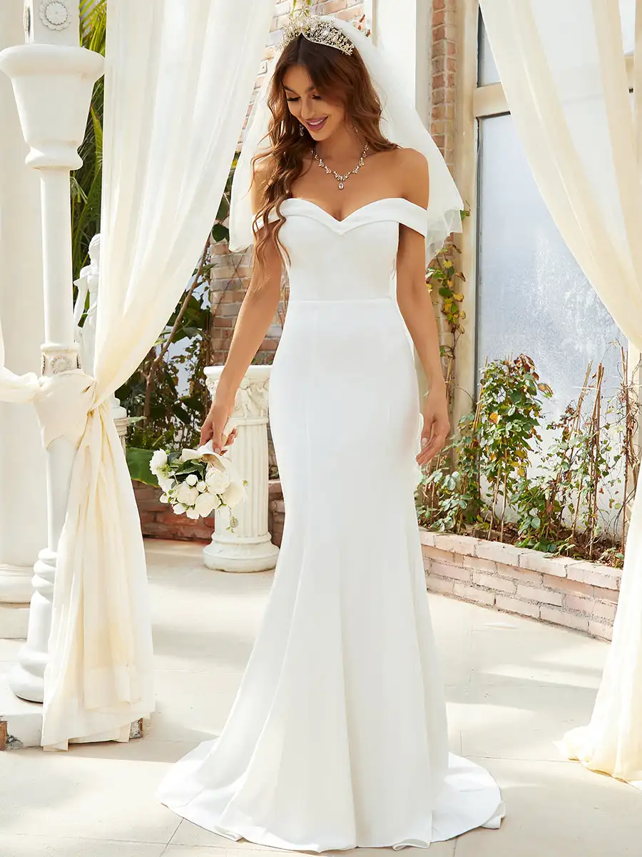 Longue robe blanche