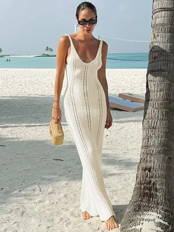 Robe Eté Blanche Longue