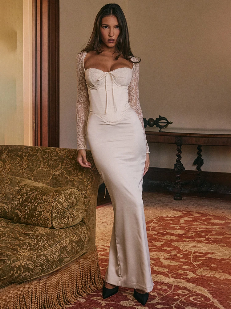 Robe Longue Corset